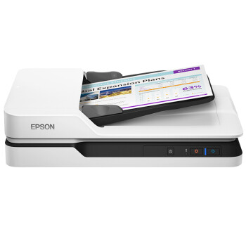 爱普生/EPSON DS-1610 扫描仪 A4幅面ADF+平板 快速连续自动双面办公用双平台扫描仪