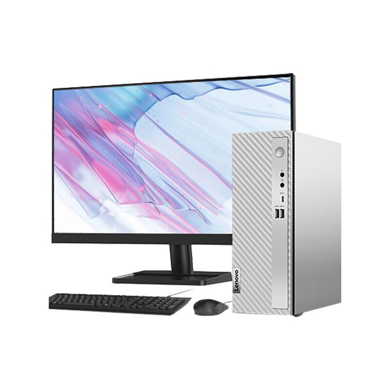 联想/LENOVO 510S 台式计算机I5-12400 8G 1T  256G 定制21.5显示器